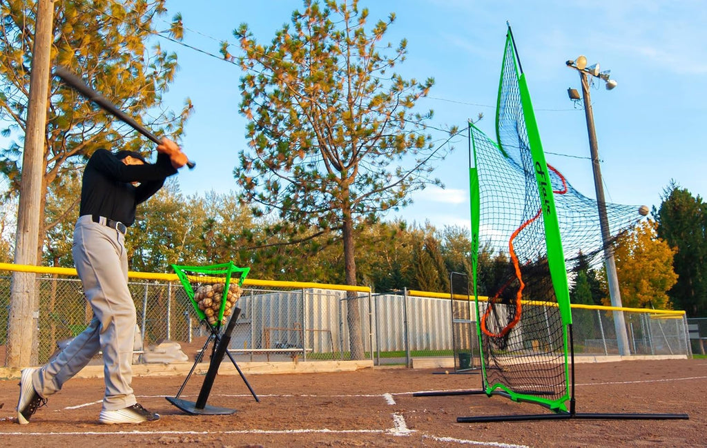 Baseball & Softball Net Combo Pack with Hitting Tee F3615