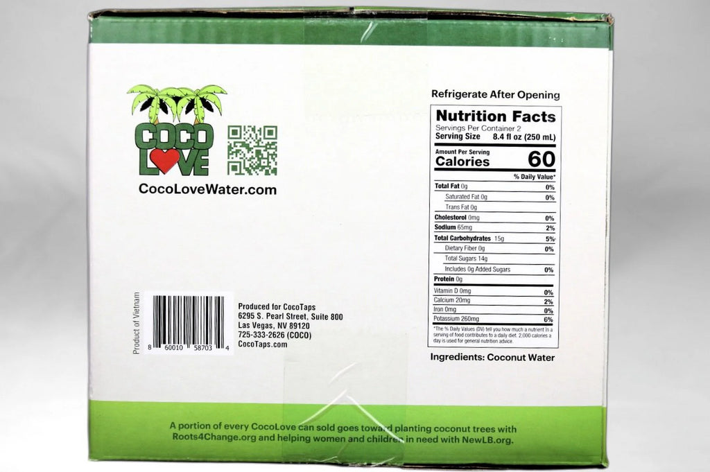 16.9 Fl oz 12 Count Coconut Water D479532