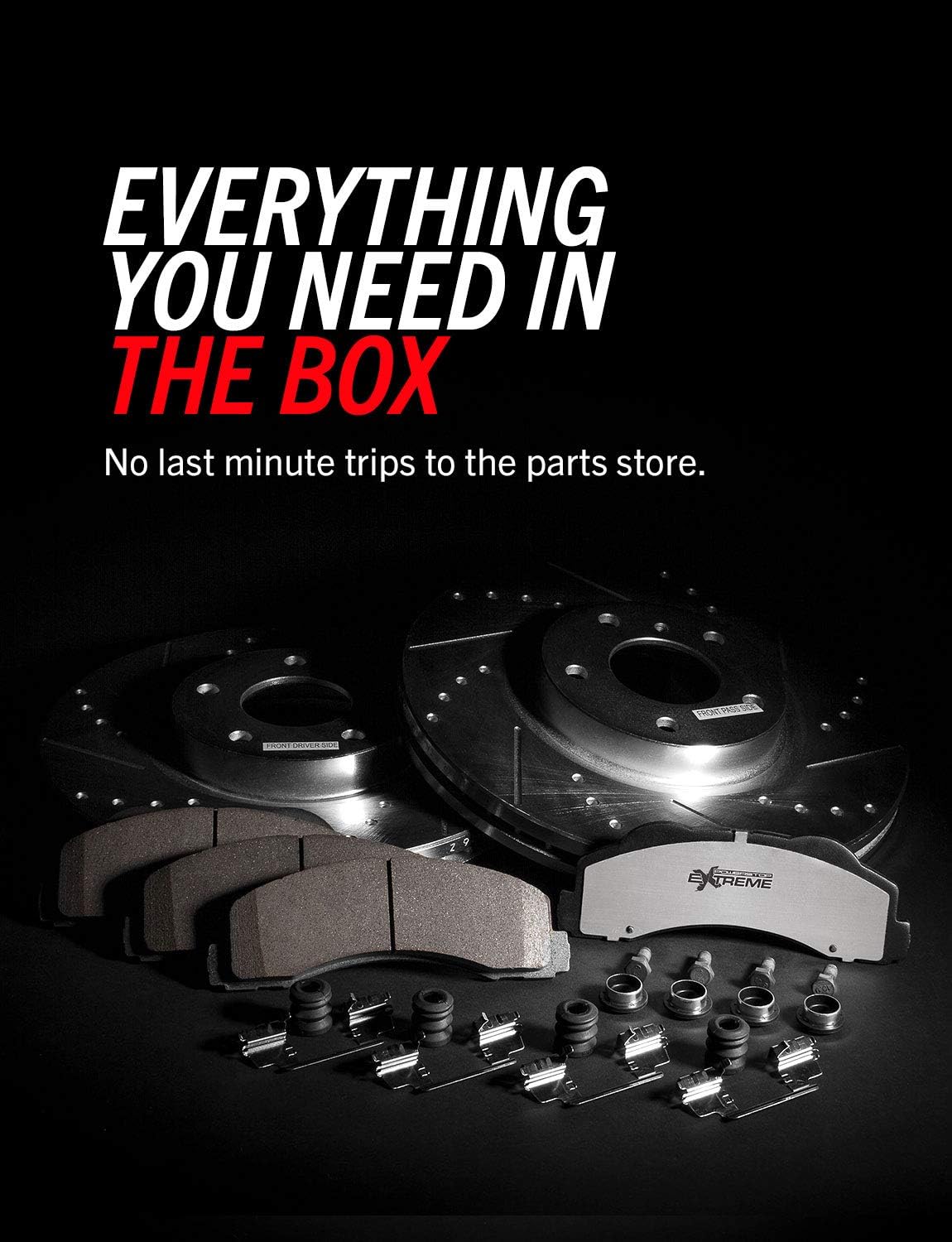 Front Carbon Fiber Ceramic Brake Kit W80730