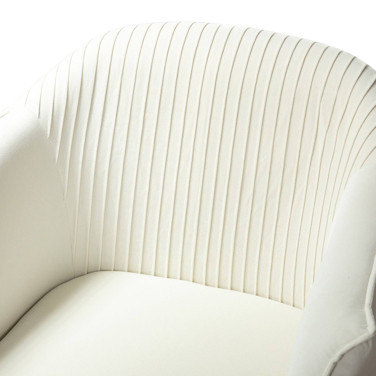 Navy Upholstered Barrel Chair N60001