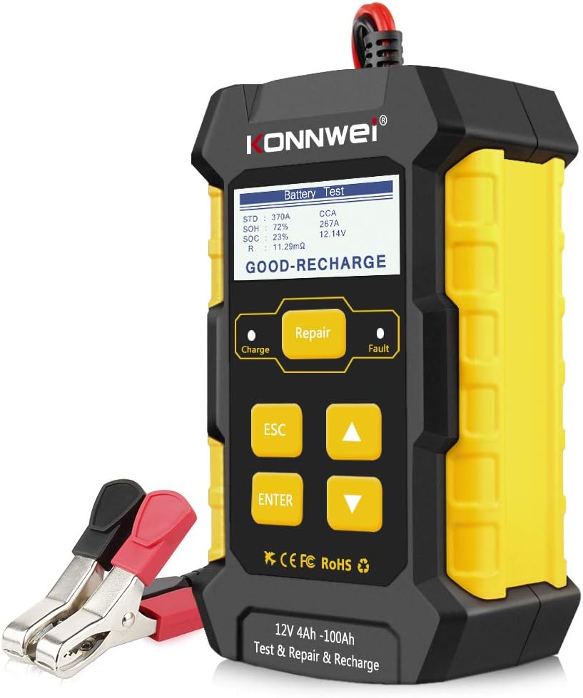 3 in 1 Car Battery Charger Tester 12V 5-Amp Automatic F805862