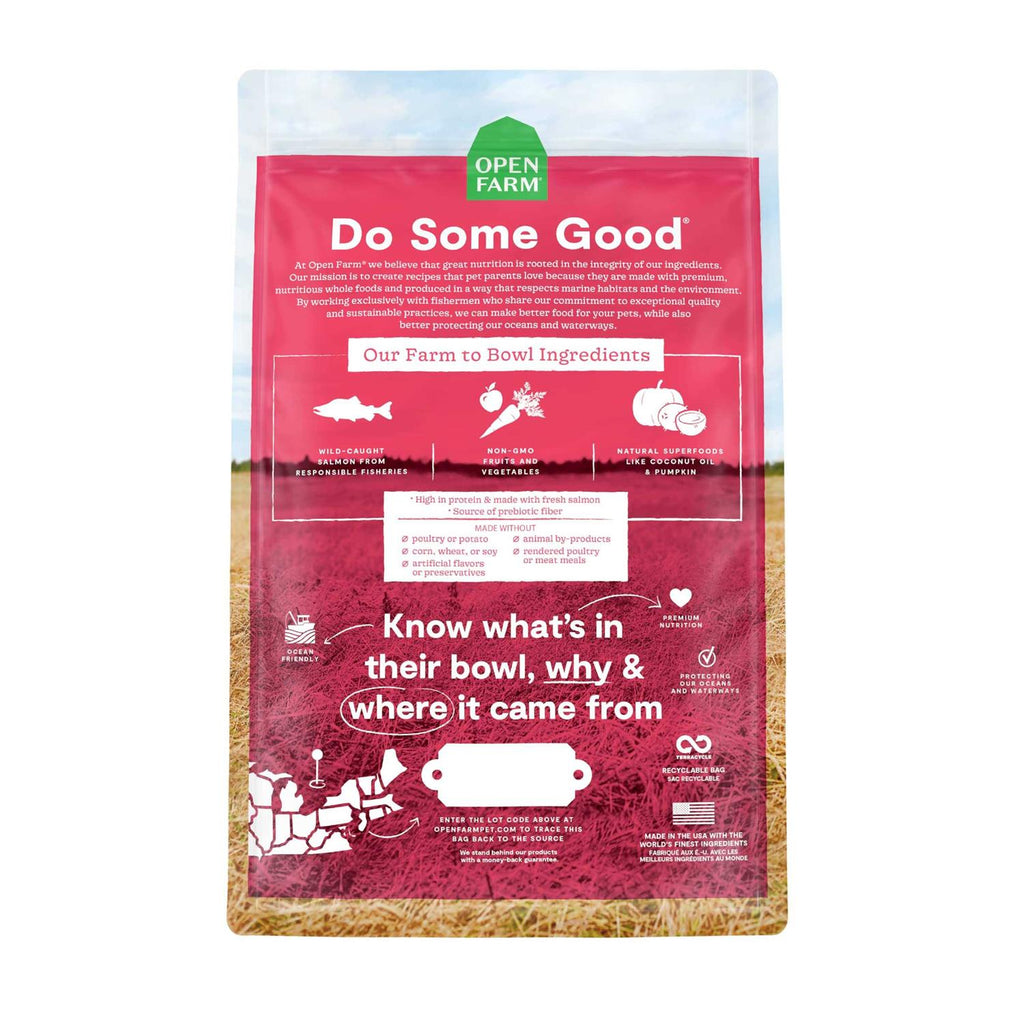 Grain-Free Wild-Caught Salmon Dry Dog Food W2119