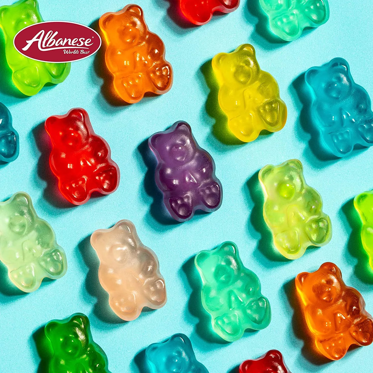 12 Flavor Gummi Bears, 5 Pound Bag I712