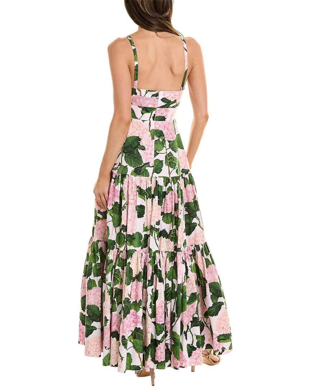 Pink Hydrangea Dress Q50808
