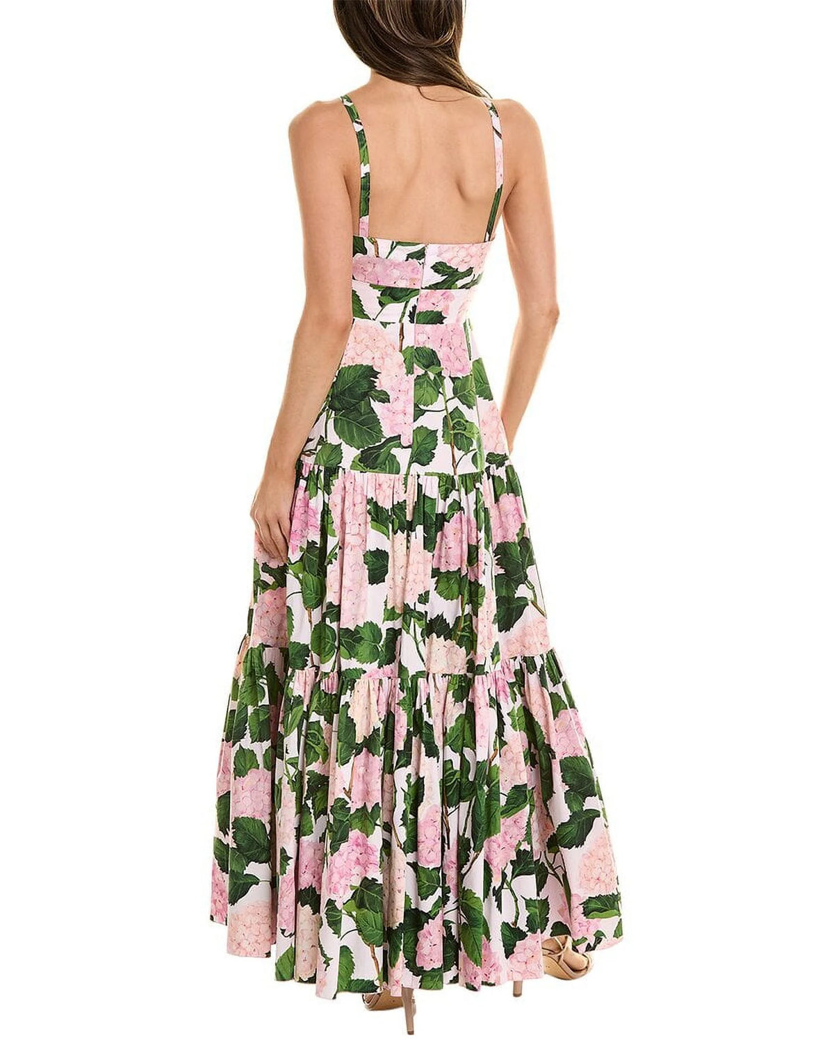 Pink Hydrangea Dress Q50808