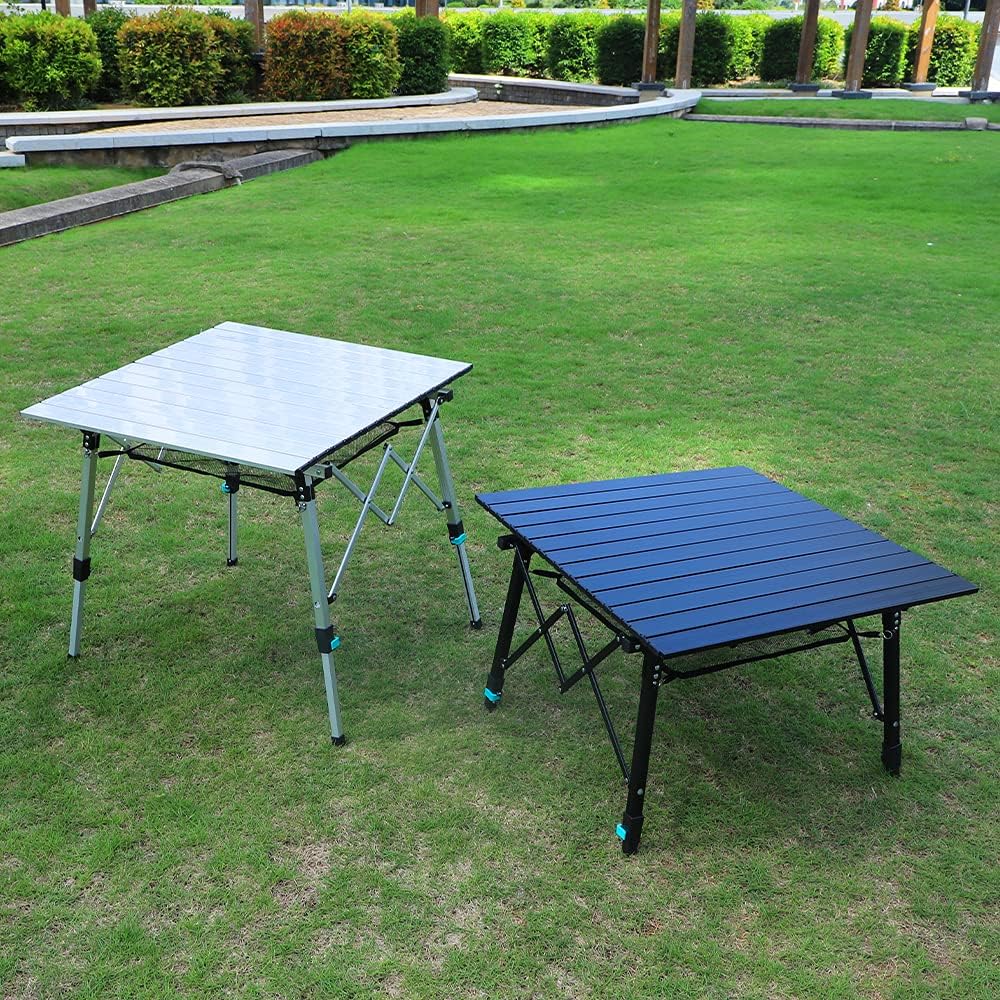 Portable Folding Camping Table with Aluminum Legs P3724