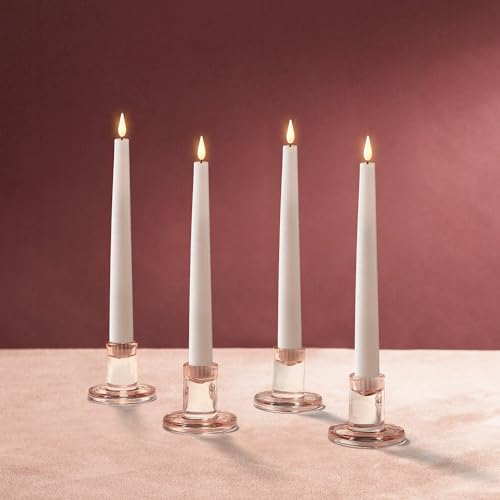 Clear Glass Candlestick Holder, 10 Pack, 2.5 in R5130
