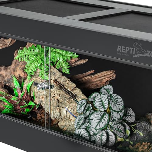 34 Gallon PVC Reptile Terrarium with Glass Sliding Door T266555