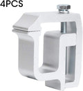 4Pcs Alloy Steel Mounting Clamps 2inch Throat Depth K3301