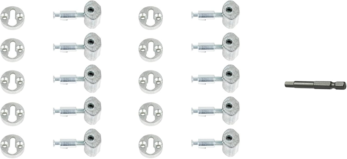 5 Pack Slipfix Railbolt J788296
