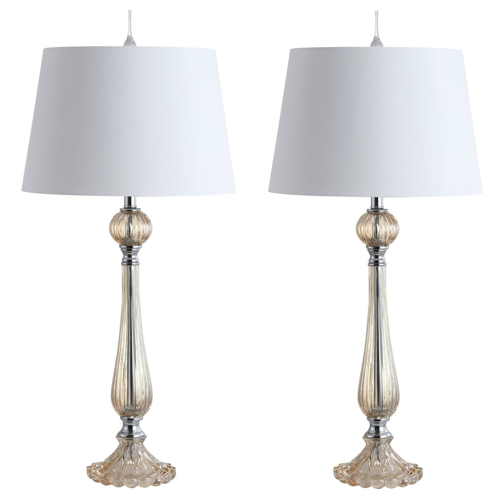 Champagne Glass LED Table Lamp Set of 2 U865338