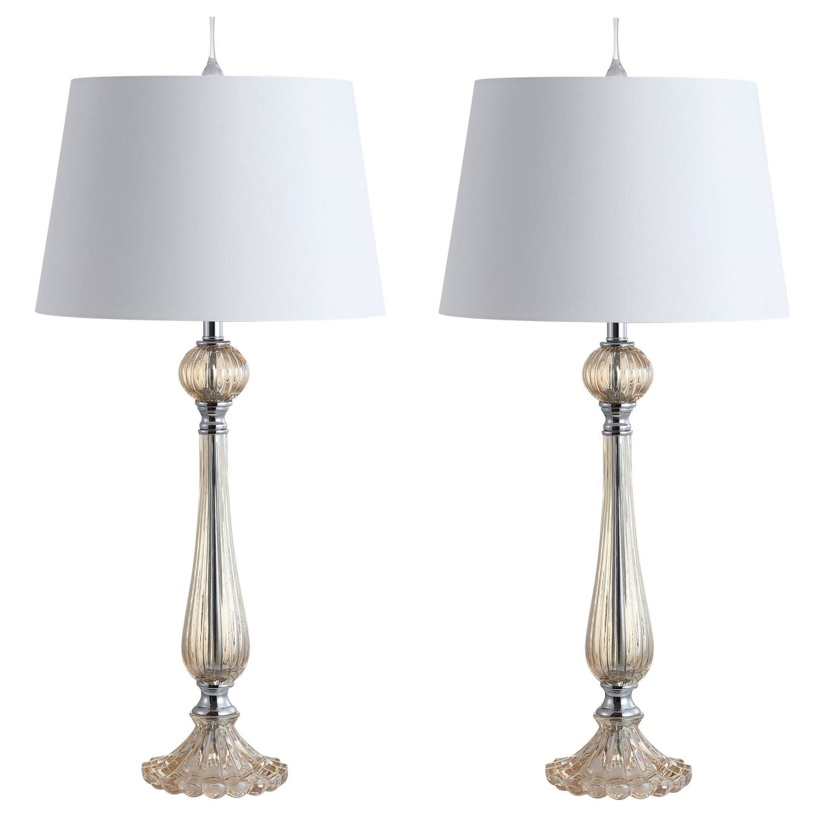 Champagne Glass LED Table Lamp Set of 2 U865338