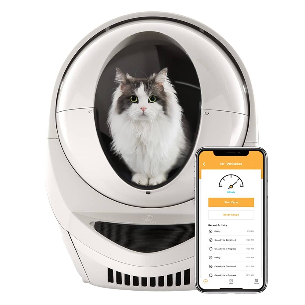 Beige Self-Cleaning Automatic Litter Box N9583