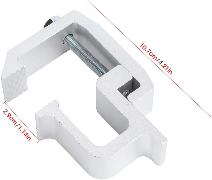 4Pcs Alloy Steel Mounting Clamps 2inch Throat Depth K3301