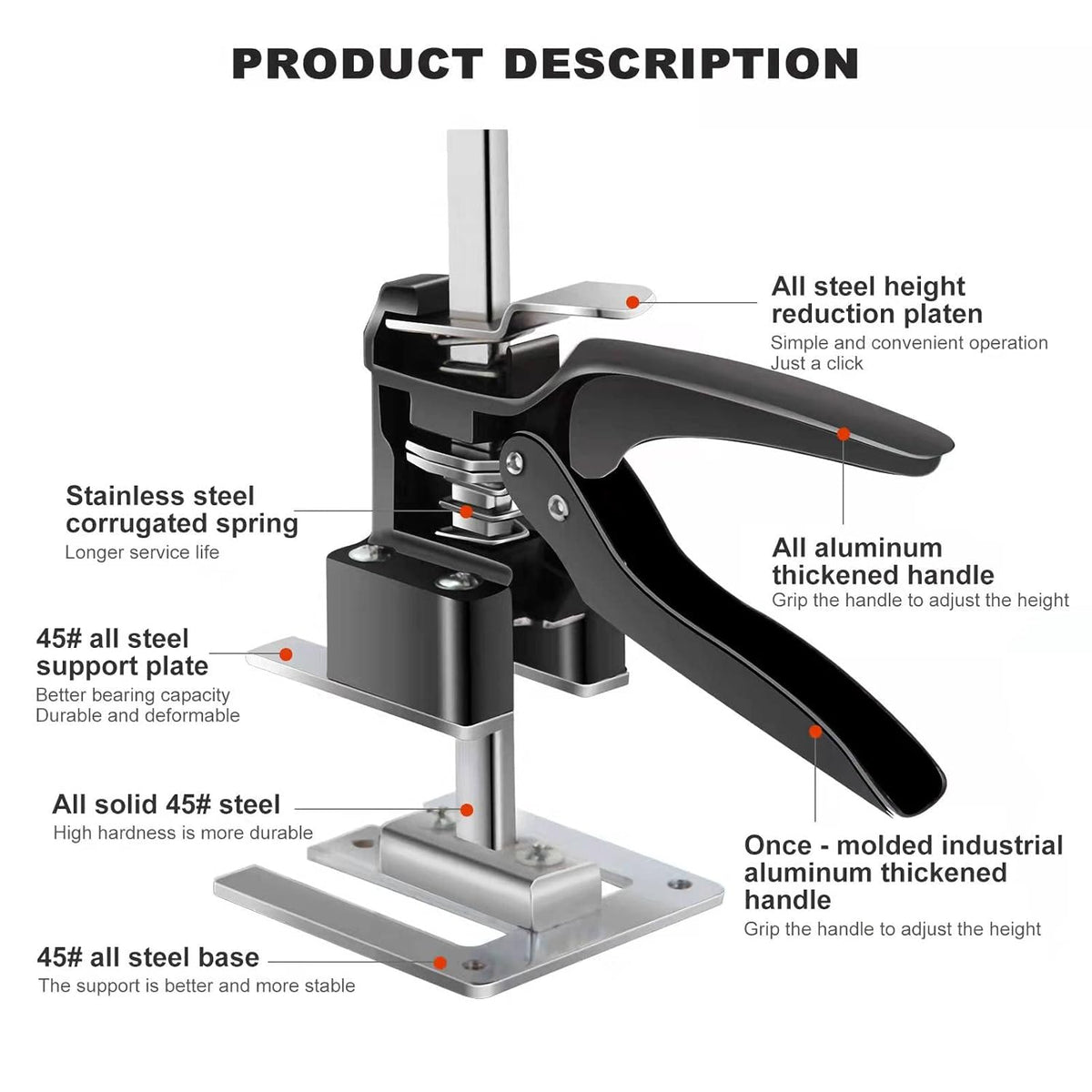 Labor Saving Arm Jack, 2 PCS P666