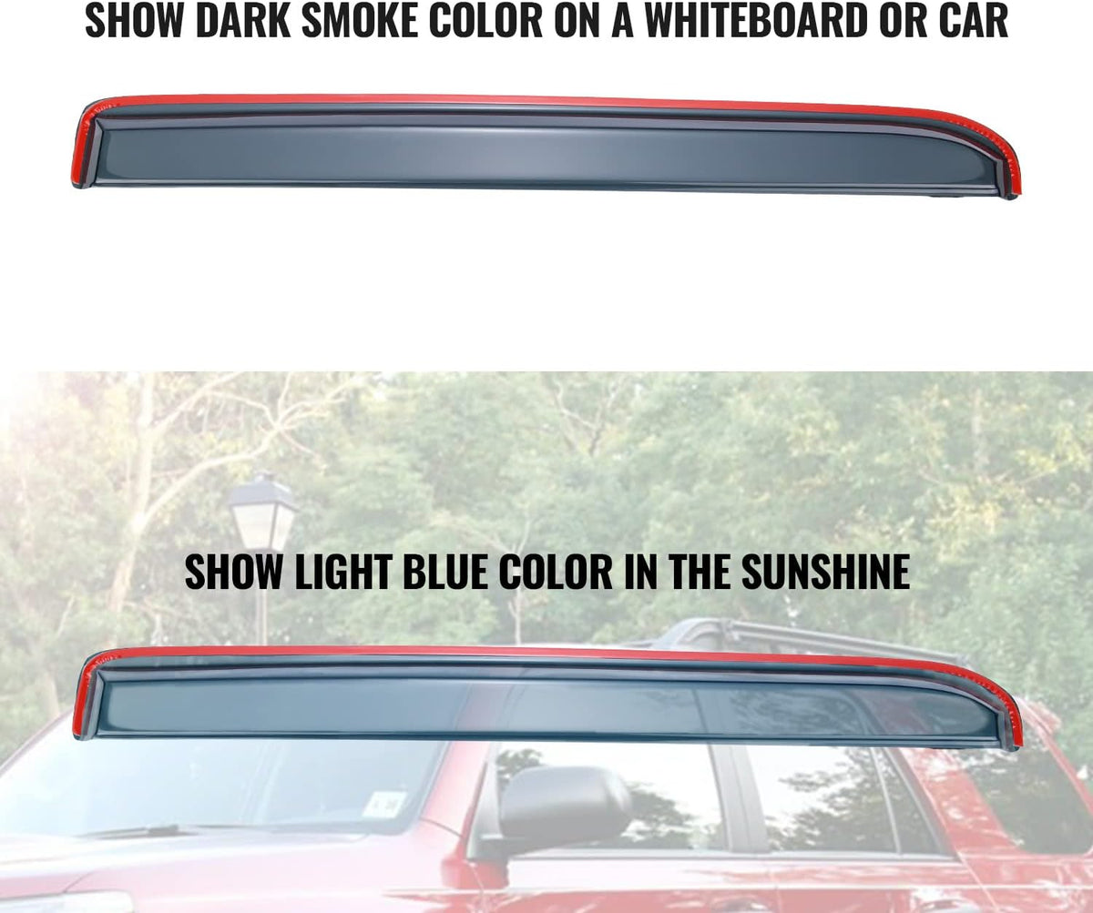 2016-2022 Tacoma Double Cab Side Window Deflectors V690