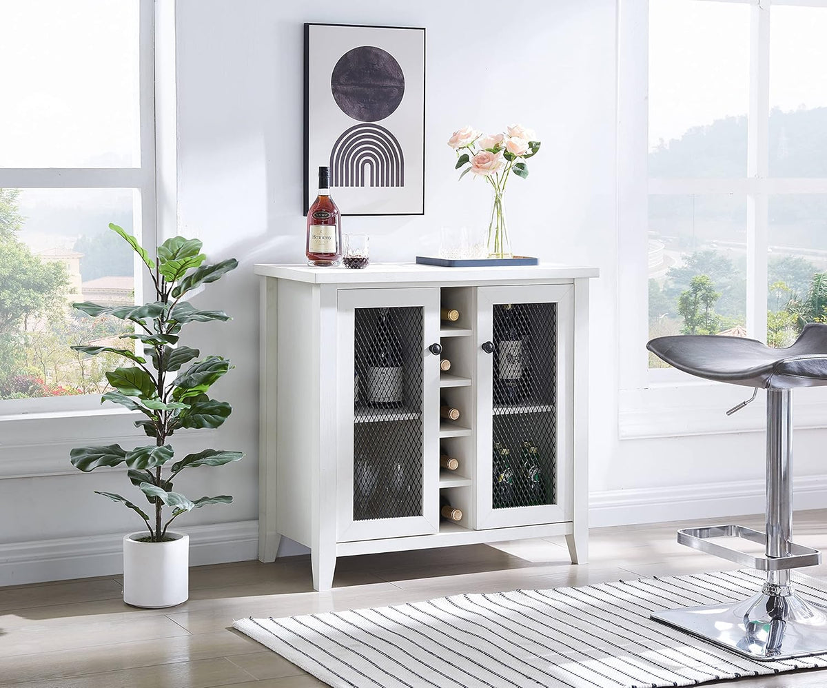 Reclaimed Barnwood Bar Microwave Cabinet Coffee Station A150