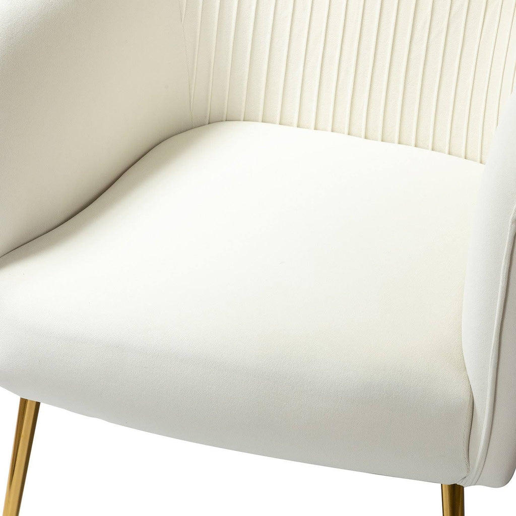 Navy Upholstered Barrel Chair N60001