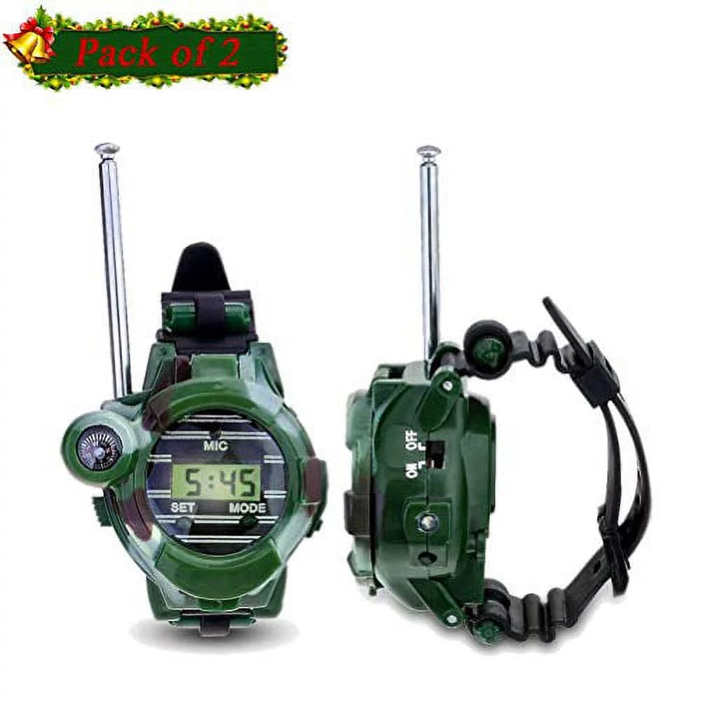 7 in 1 Digital Watch Walkie Talkies with Flashlight Z862