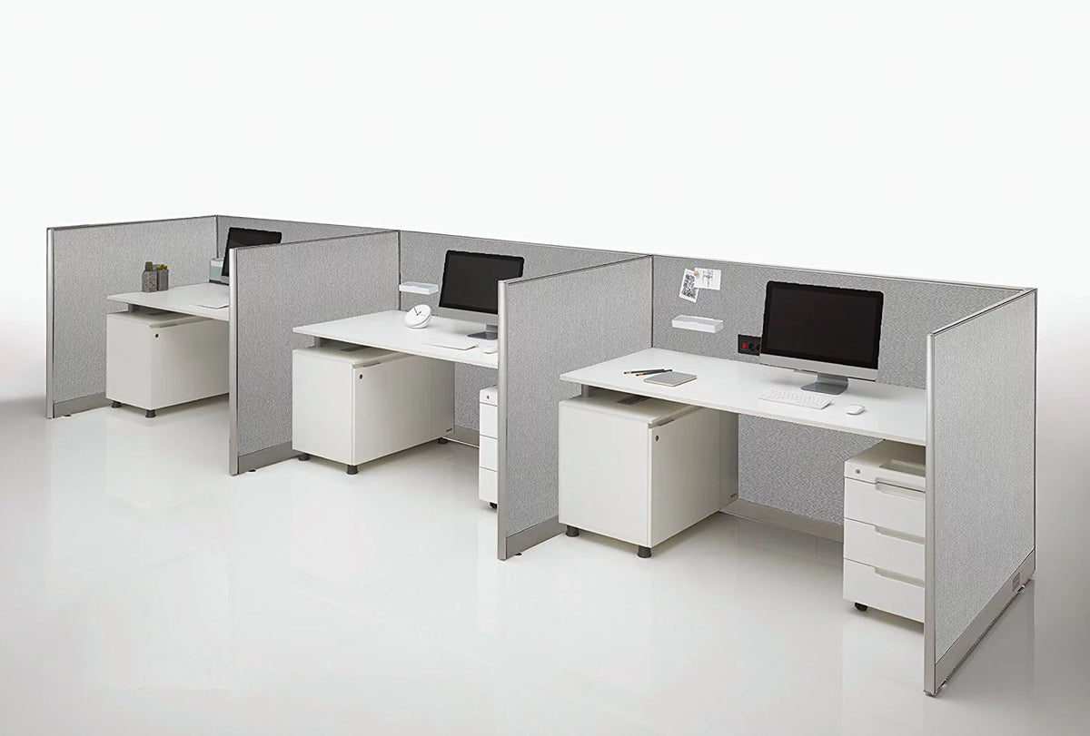4 Stations Office Partition W4165
