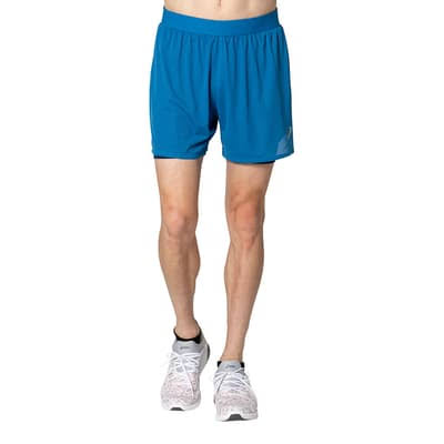 Light Blue 2in1 5in Shorts M766