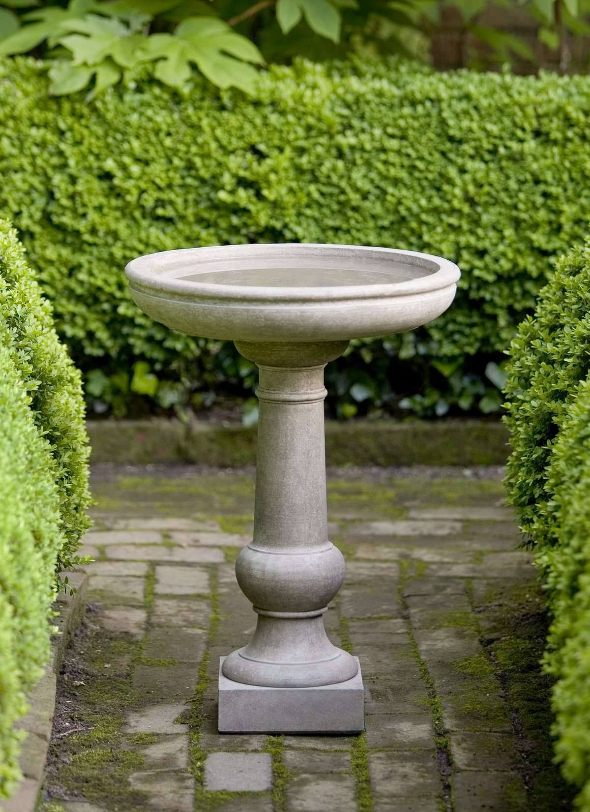 Natural Tea Table Birdbath B193