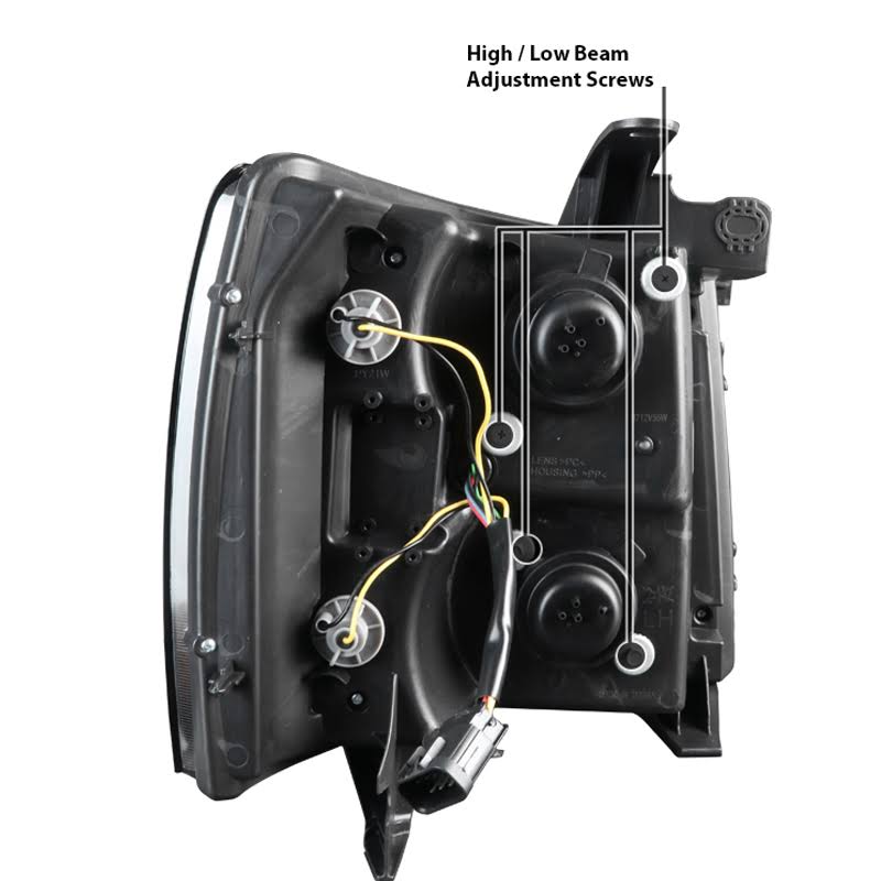 Black Projector Headlights R87190