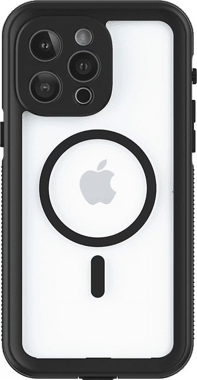 Waterproof Case with Magsafe for iPhone 14 Pro Max Clear / Black R2875