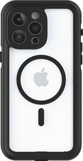 Waterproof Case with Magsafe for iPhone 14 Pro Max Clear / Black R2875