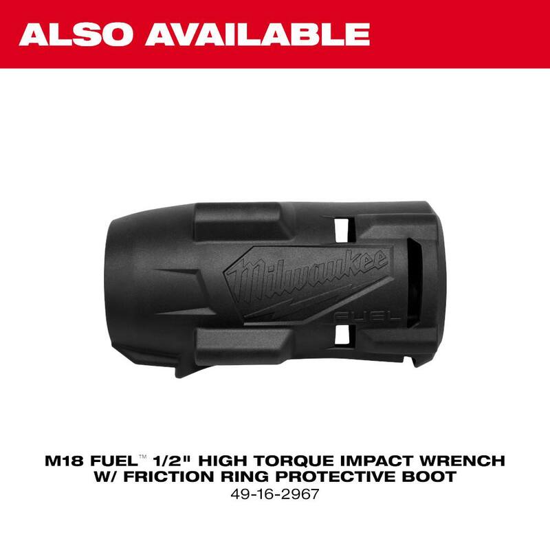 18V Lithium-Ion Brushless Cordless 1/2 in. Impact Wrench Kit with 5.0 Ah Battery and Bag W163842