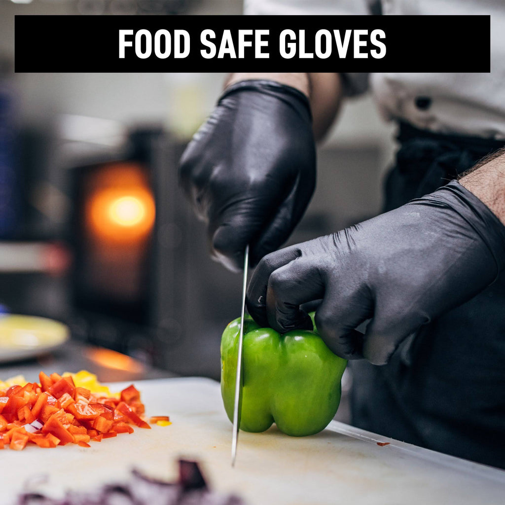 California Blue Nitrile Exam Gloves H818