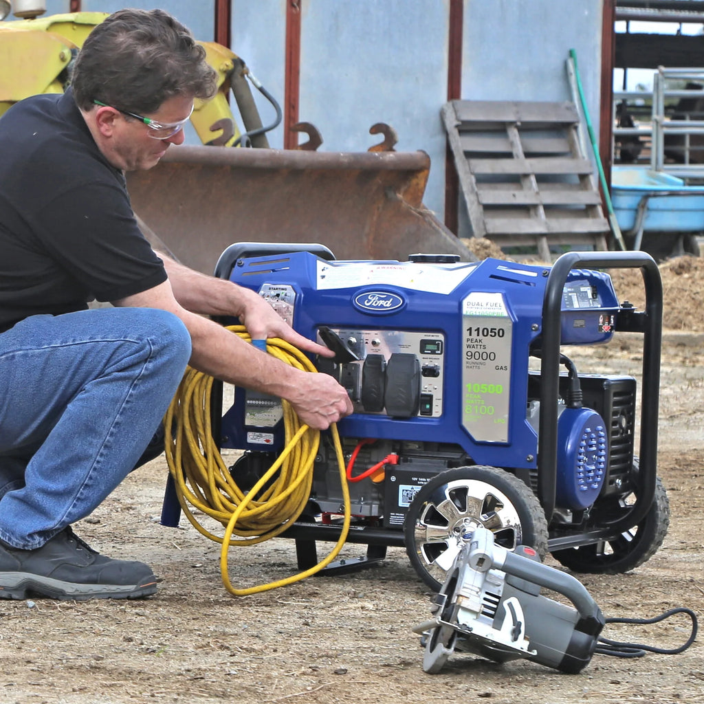 11,050-Watt Dual Fuel Portable Generator P811470