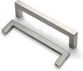 25-Pack Square Bar Pulls Cabinet Handle 5 Brushed Nickel A22694