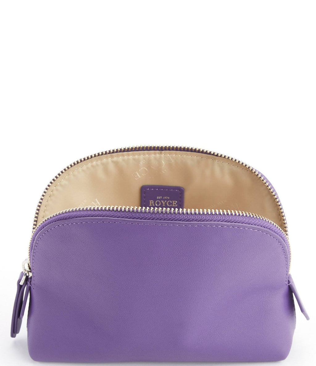 Compact Leather Cosmetic Bag F23048