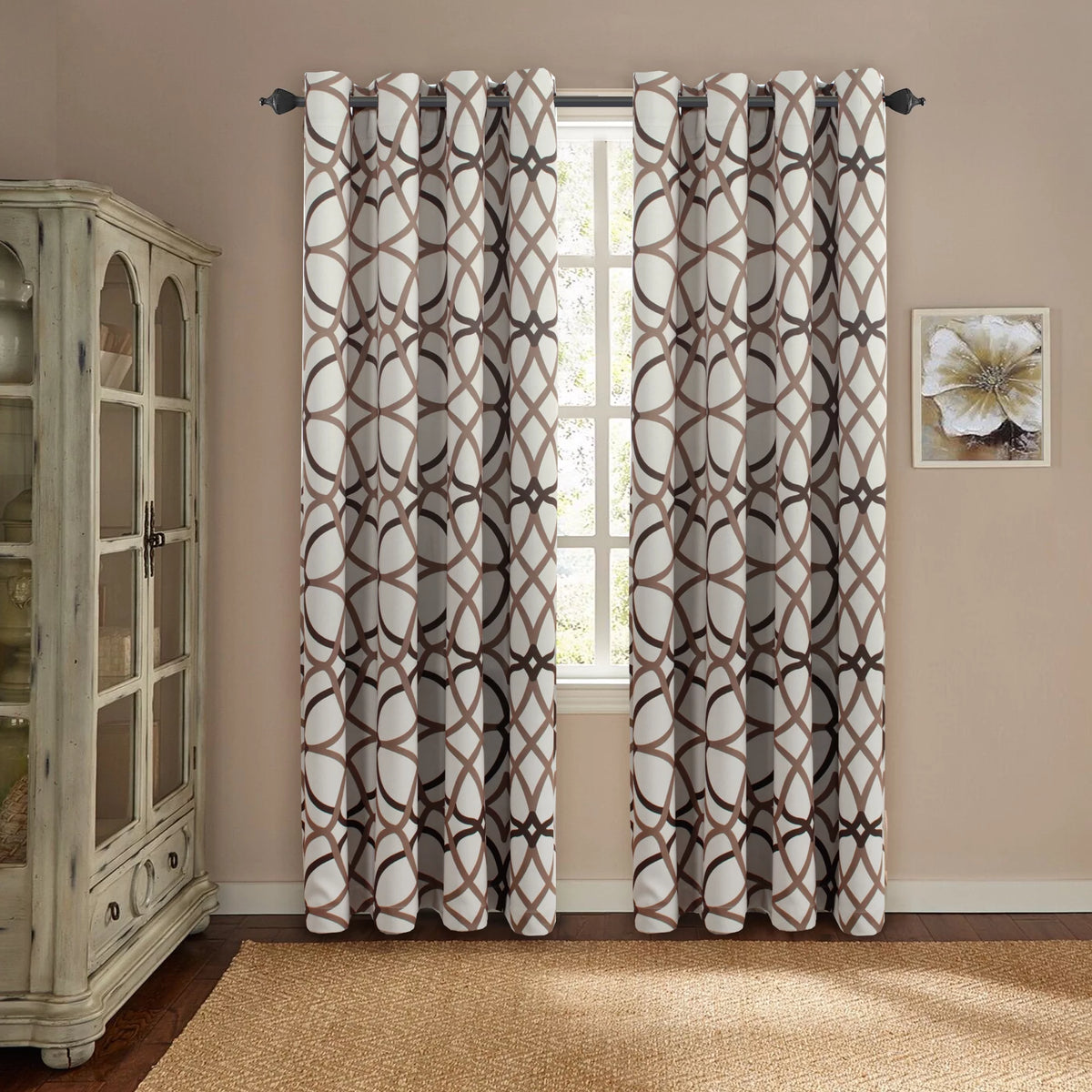 2 Piece Blackout Room Darkening Curtains H725947