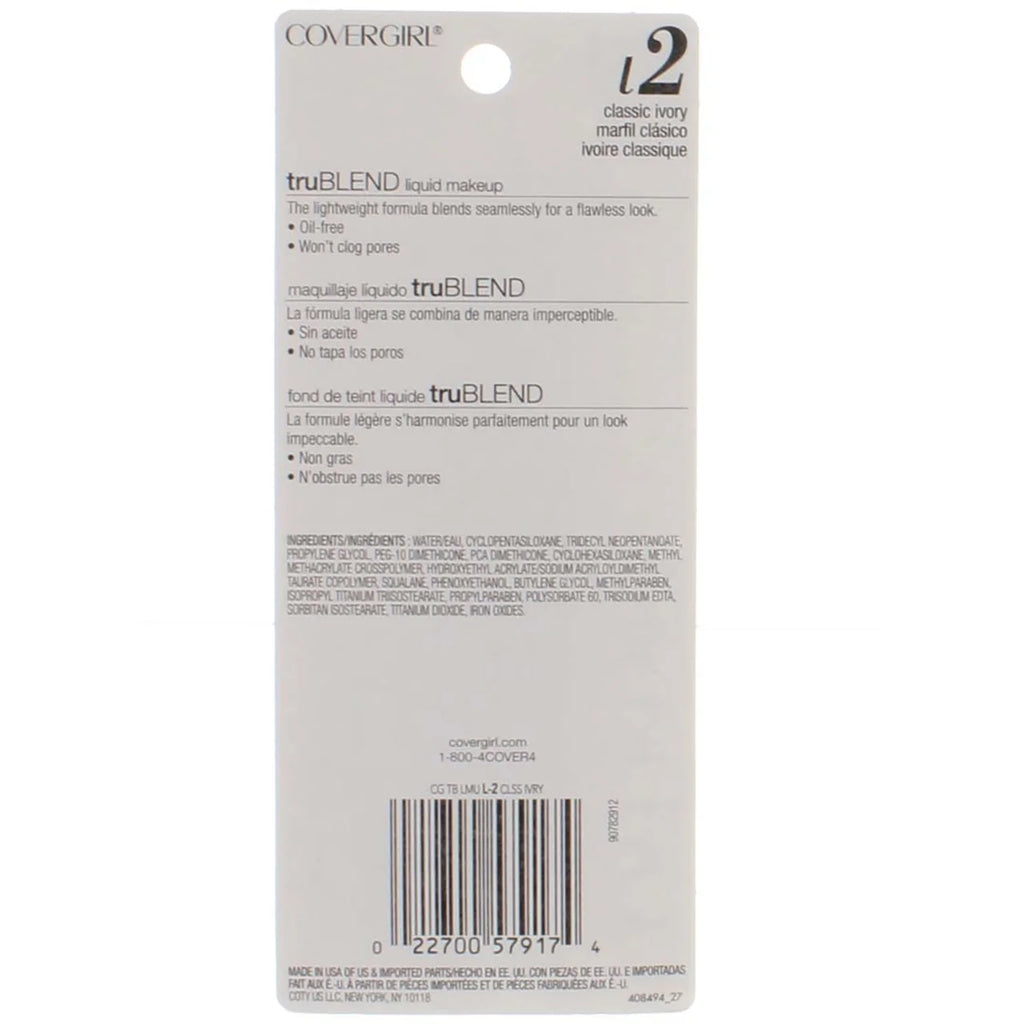 Liquid Makeup Classic Ivory 1 oz (Pack of 3) B589240