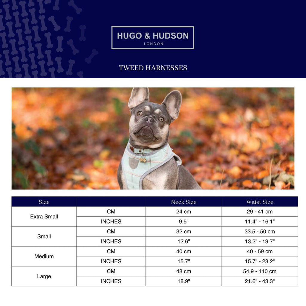 Tweed Dog Harness Vest E6559