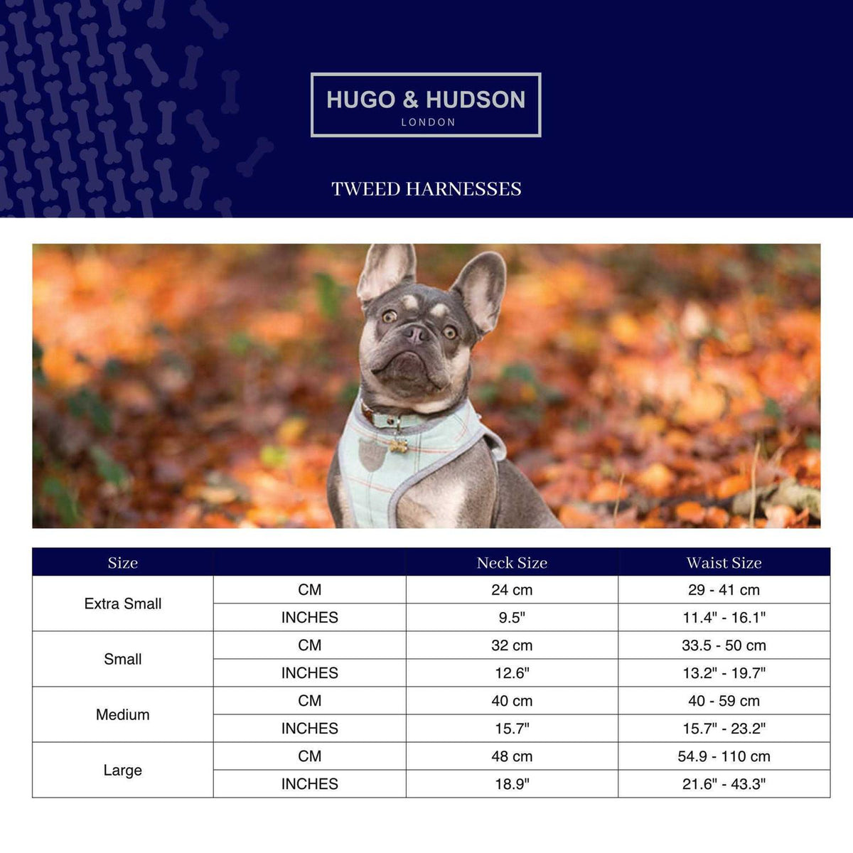 Tweed Dog Harness Vest E6559