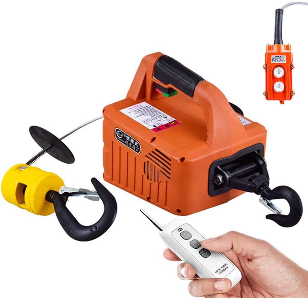 1500W Electric Winch with Wireless Control 110V 500kg G20219