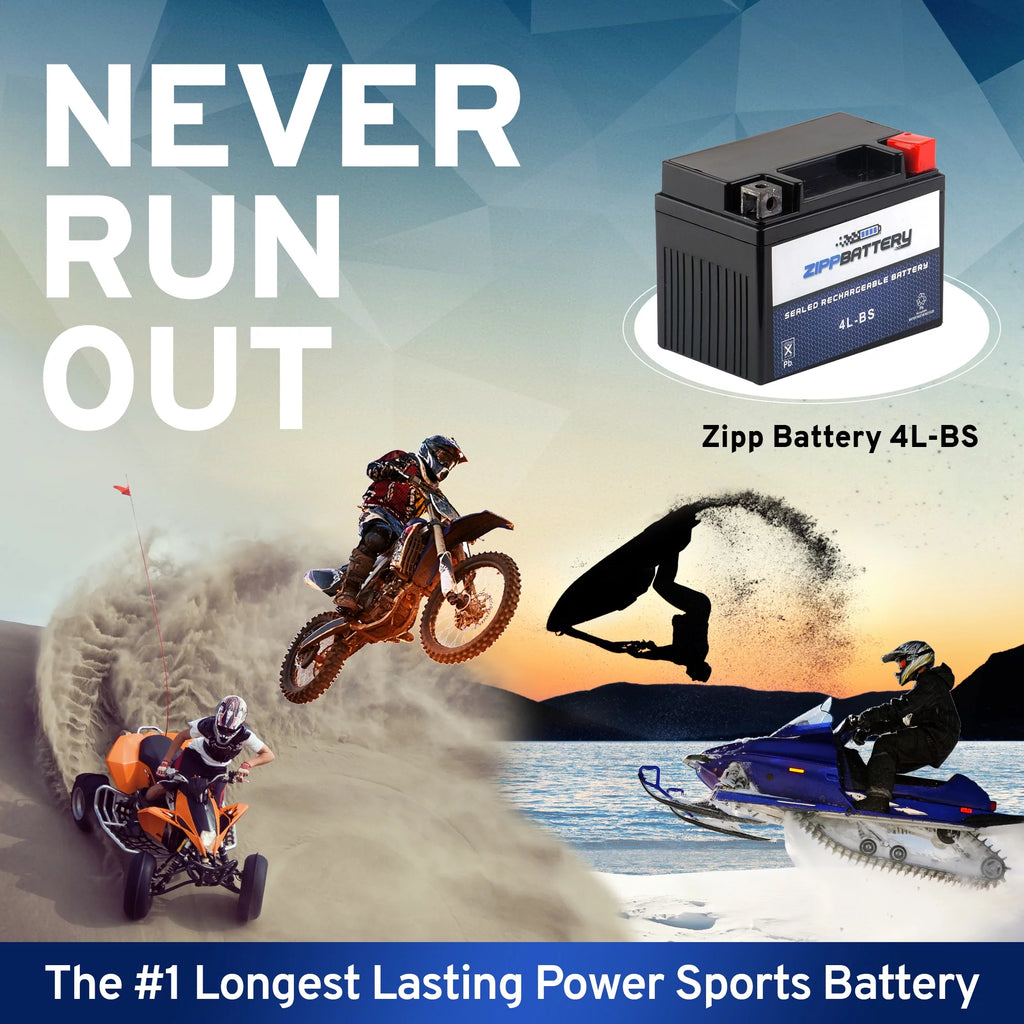 12 Volts 3 Ah 50 Cca Sealed AGM Motorcycle Battery O5945