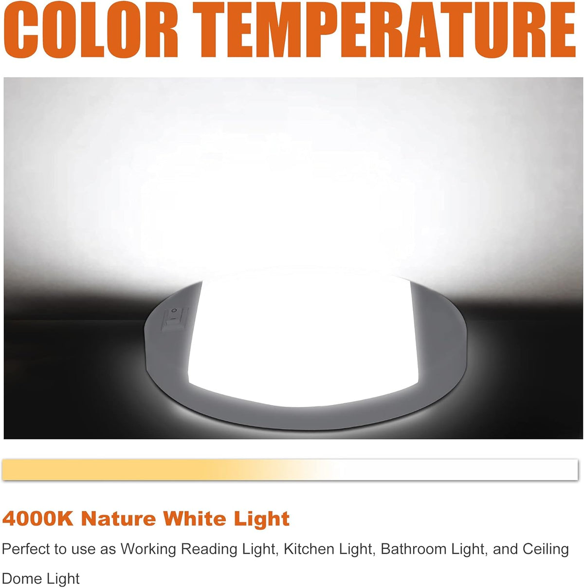 LED Pancake Dome Light Pack of 2 W64202