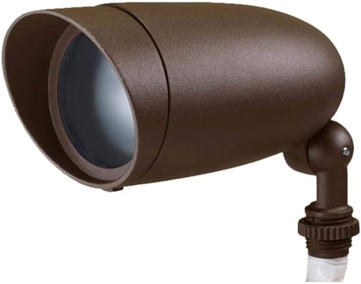 12.2-Inch LED Landscape Floodlight, 12W, 3000K, Light Gray D924987