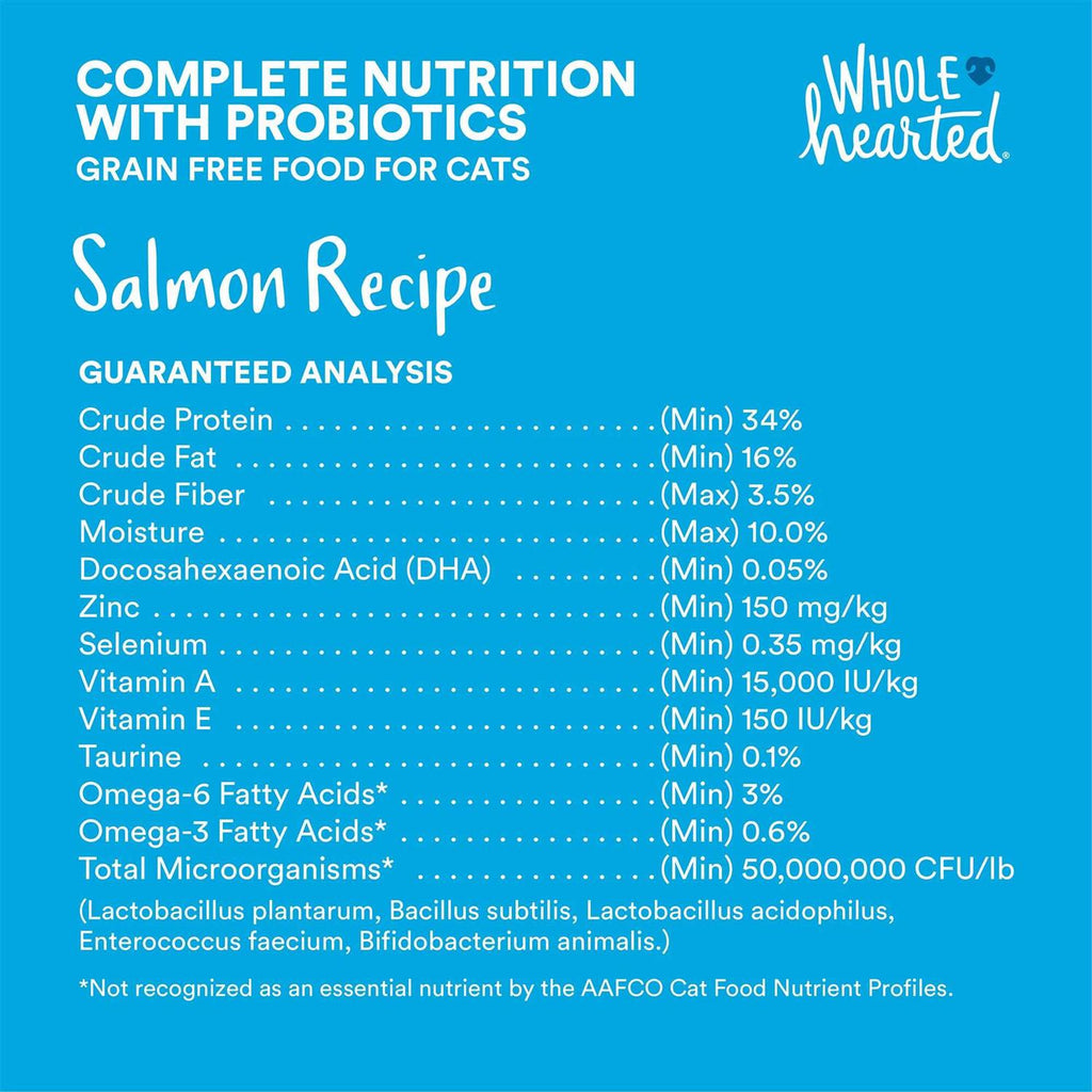 Grain Free Salmon Recipe Dry Kitten Food E1518