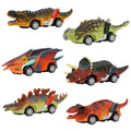 6 Pack Pull Back Dinosaur Cars S933053