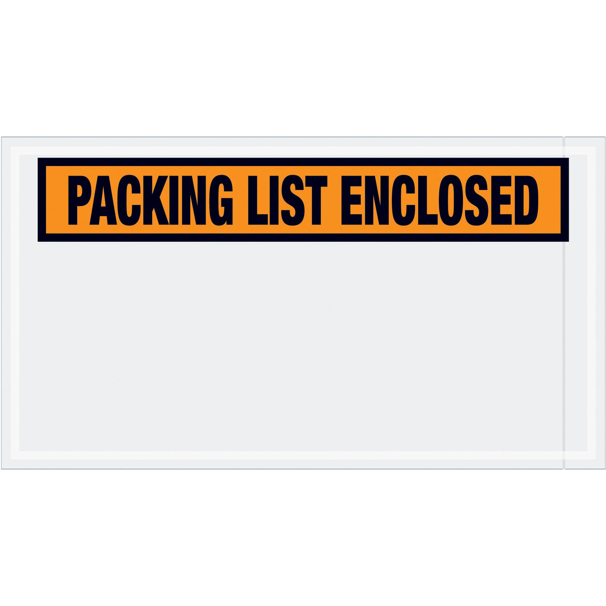 Orange Packing List Enclosed Envelopes Y857
