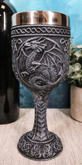 Celestial Moon Dragon Wine Goblet Chalice Cup 6oz W959511