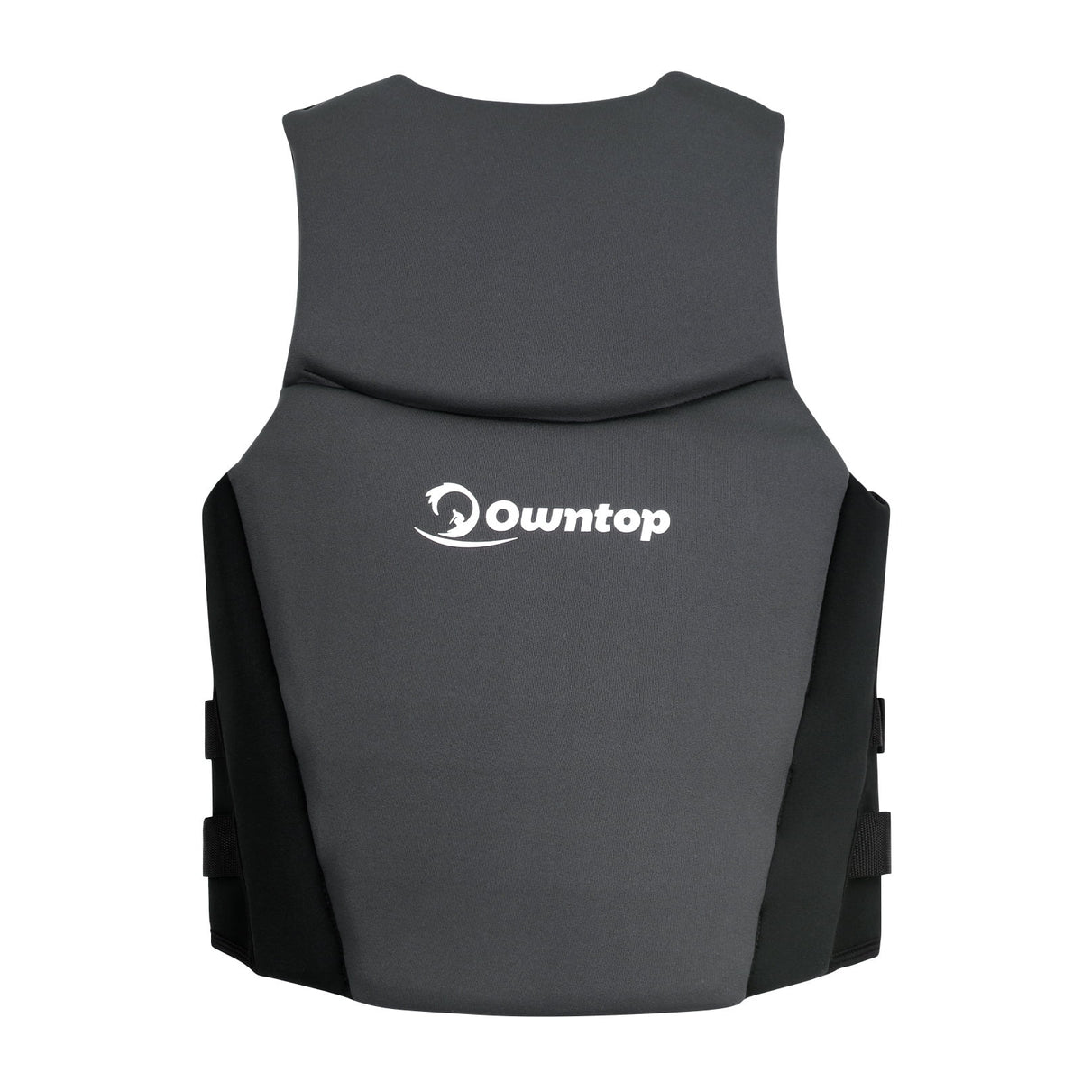 Black Adult Life Jacket Swim Vest X627