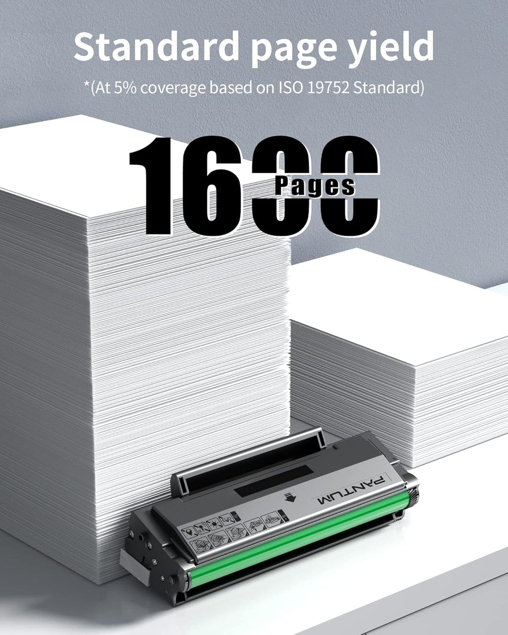 Toner Cartridge for Pantum P2502W, M6552NW, M6602NW Printer, 1,600 Page H988858
