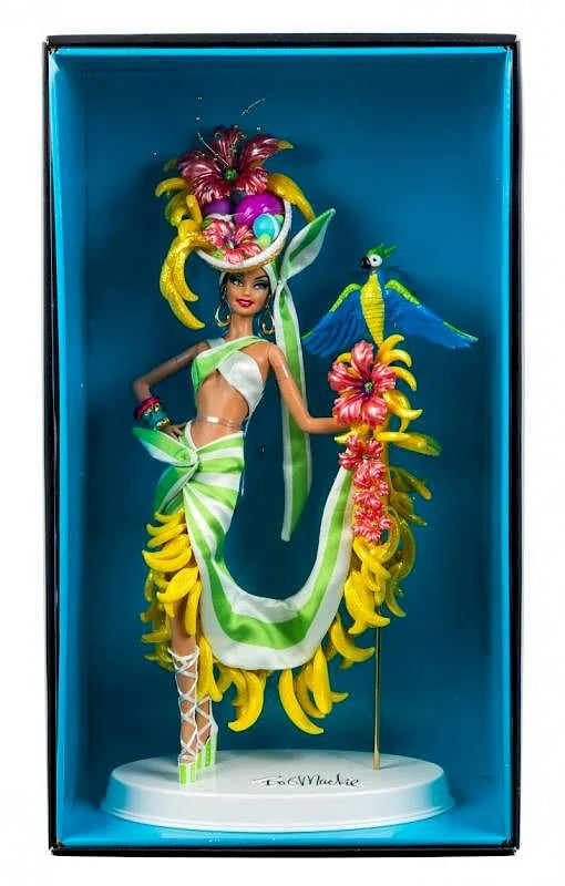 Bob Mackie Brazilian Banana Bonanza Barbie Doll Gold Label 2012 Mattel #W3515 G263328