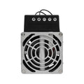 Compact Industrial PTC Electric Fan Heater 150W D80766